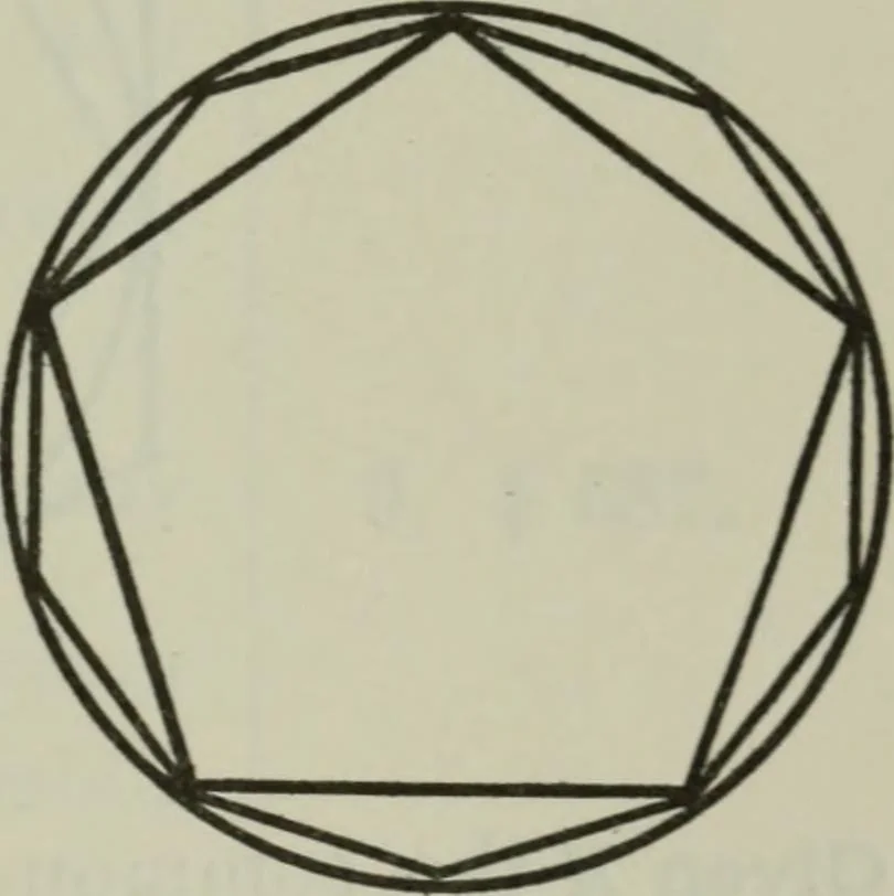 An illustration from Plane and solid geometry, 1912, leaf 404