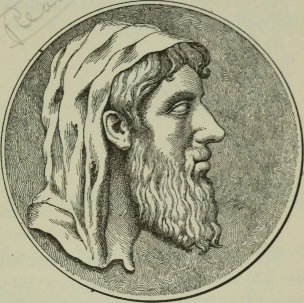 An illustration from Plane and solid geometry, 1912, leaf 42