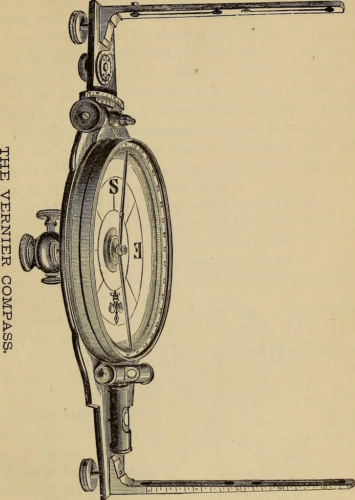 An illustration from Plane and spherical trigonometry, 1887, leaf 180
