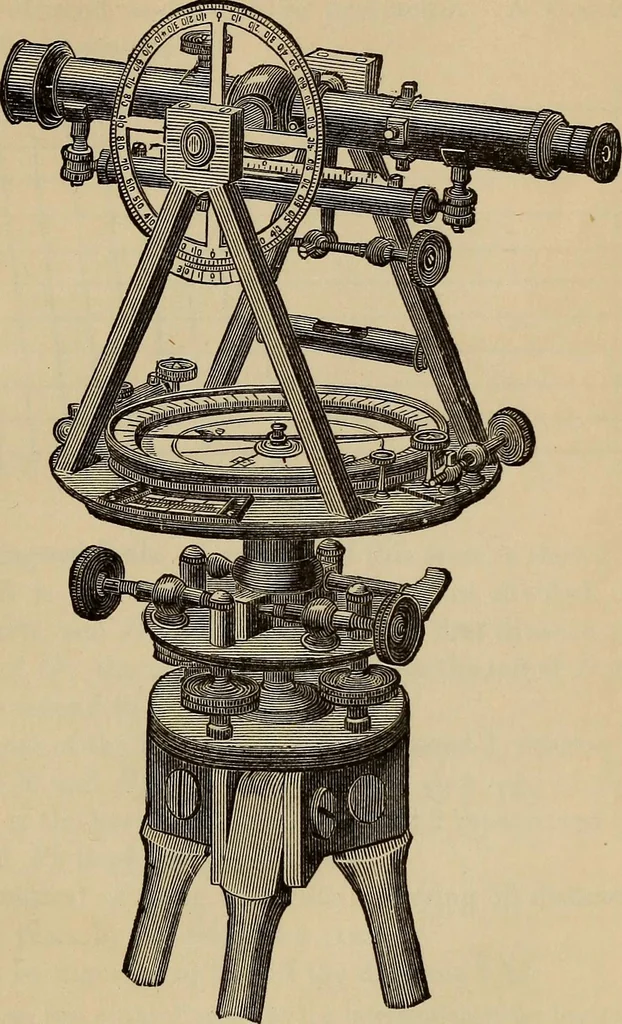 An illustration from Plane and spherical trigonometry, 1887, leaf 190