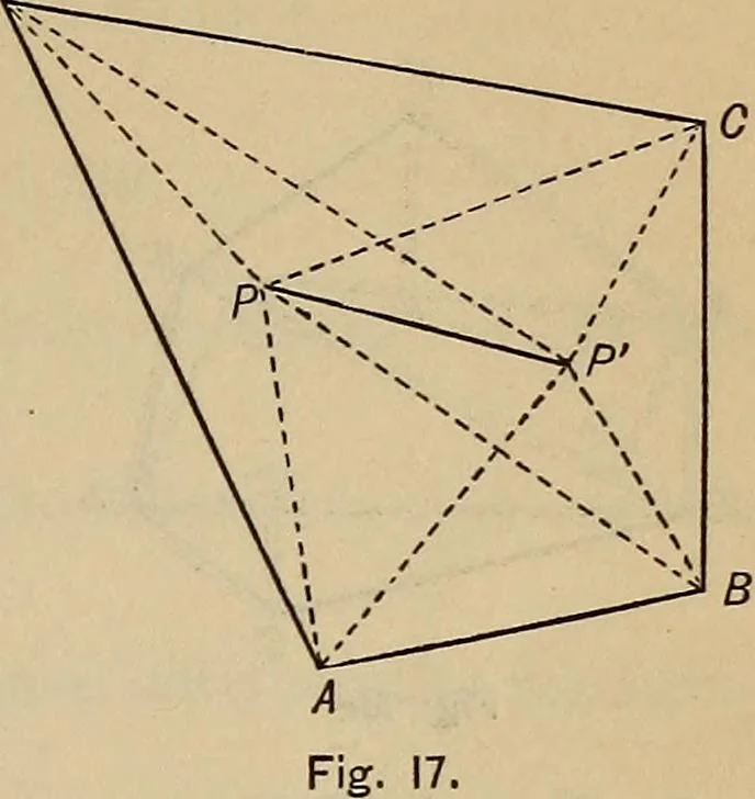 An illustration from Plane and spherical trigonometry, 1887, leaf 196
