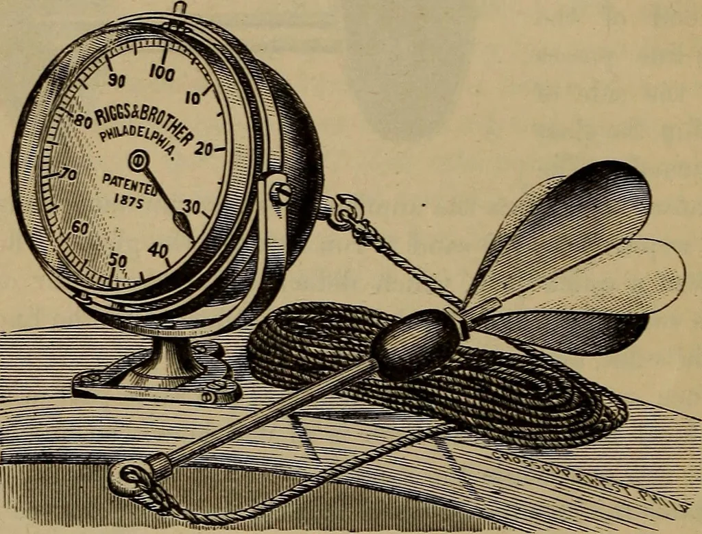 An illustration from Plane and spherical trigonometry, 1887, leaf 275