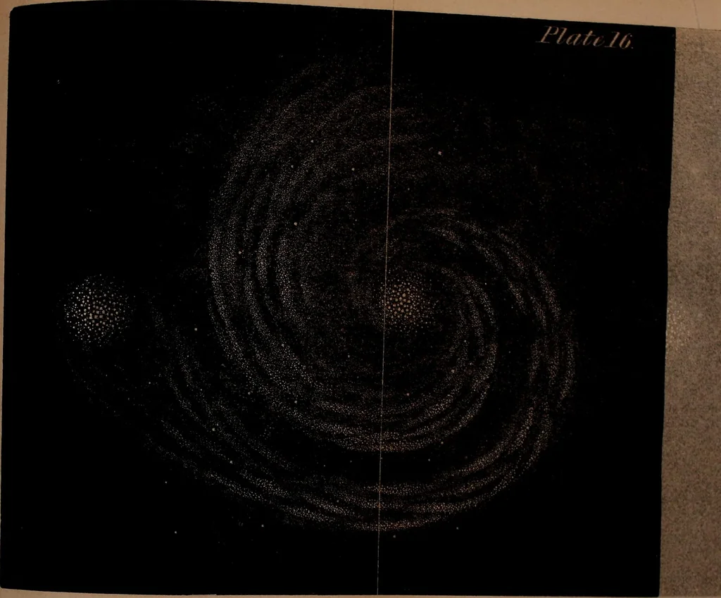 An illustration from The planetary and stellar worlds: a popular exposition of the great discoveries and theories of modern astronomy, 1852, leaf 378