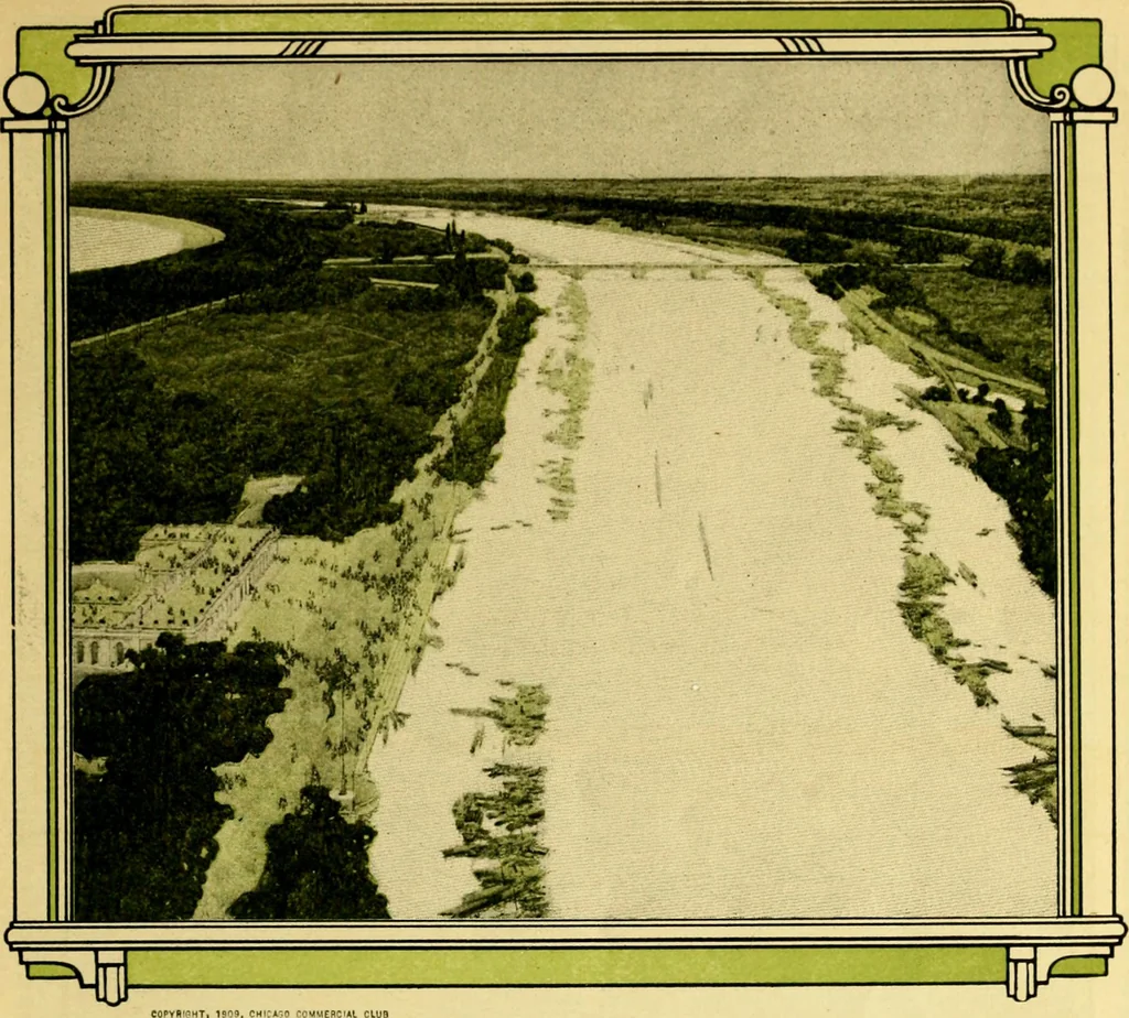 An illustration from Planning a world metropolis, 1909, leaf 14