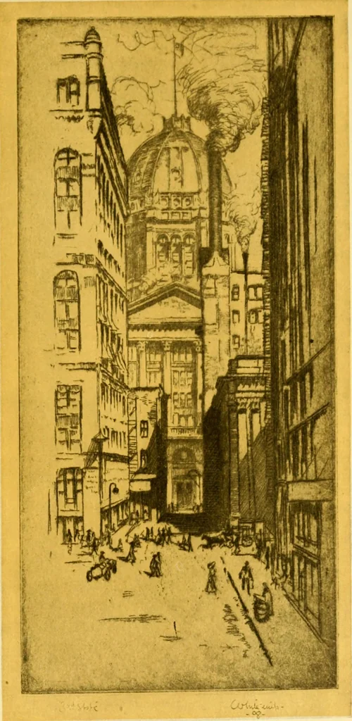 An illustration from Planning a world metropolis, 1909, leaf 22