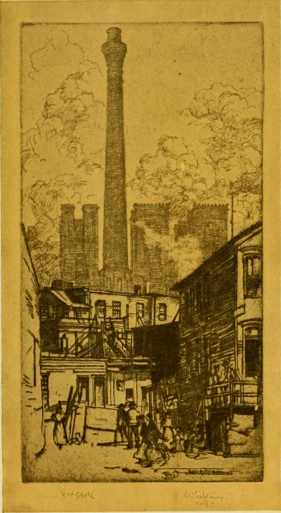 An illustration from Planning a world metropolis, 1909, leaf 25