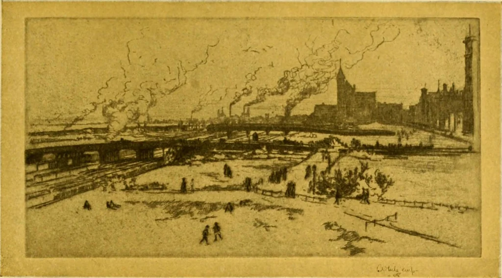 An illustration from Planning a world metropolis, 1909, leaf 26