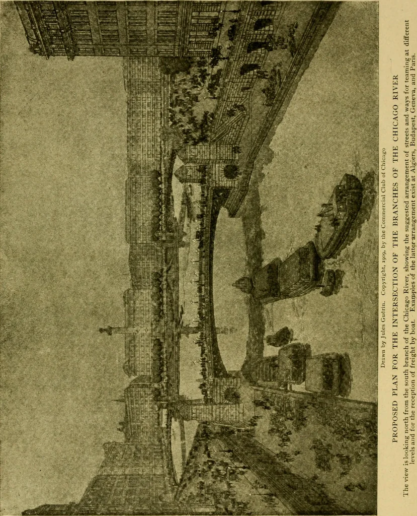An illustration from Planning a world metropolis, 1909, leaf 33