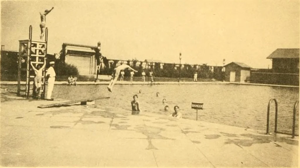 An illustration from Plan of Chicago prepared under the direction of the Commercial club during the years 1906, 1907, and 1908, 1909, leaf 105