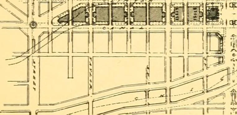 An illustration from Plan of Chicago prepared under the direction of the Commercial club during the years 1906, 1907, and 1908, 1909, leaf 118