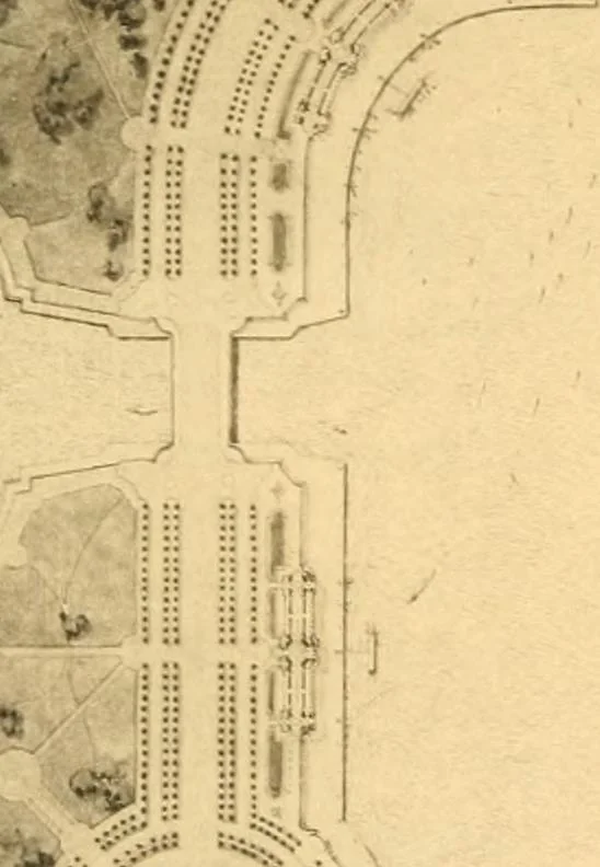 An illustration from Plan of Chicago prepared under the direction of the Commercial club during the years 1906, 1907, and 1908, 1909, leaf 185