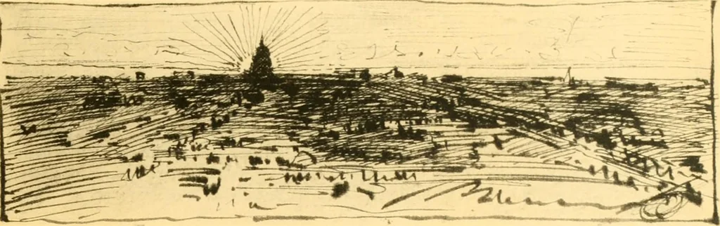 An illustration from Plan of Chicago prepared under the direction of the Commercial club during the years 1906, 1907, and 1908, 1909, leaf 230
