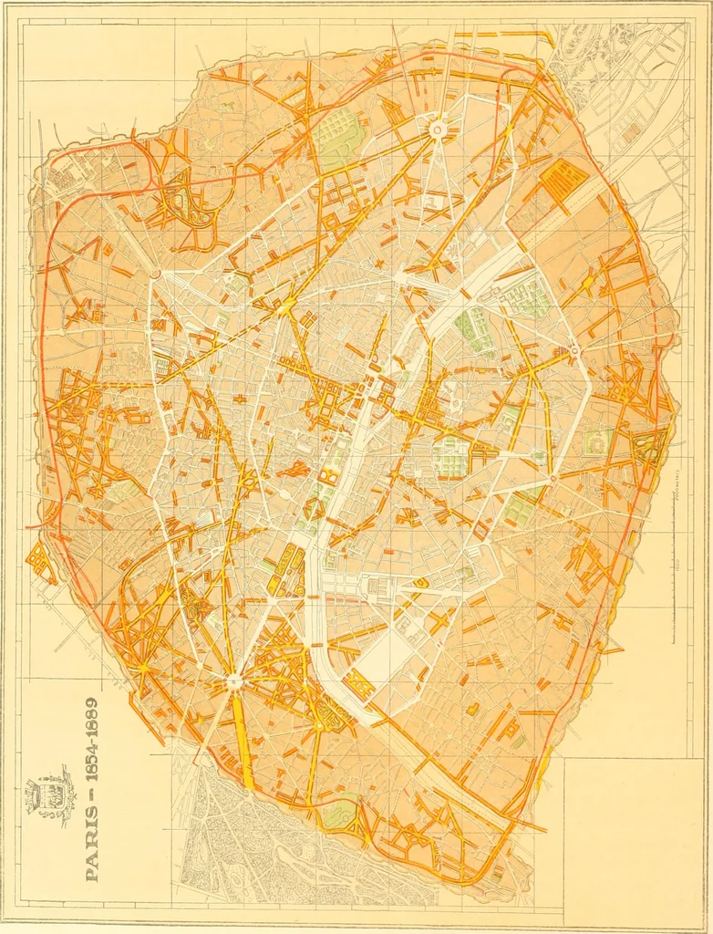 An illustration from Plan of Chicago prepared under the direction of the Commercial club during the years 1906, 1907, and 1908, 1909, leaf 43