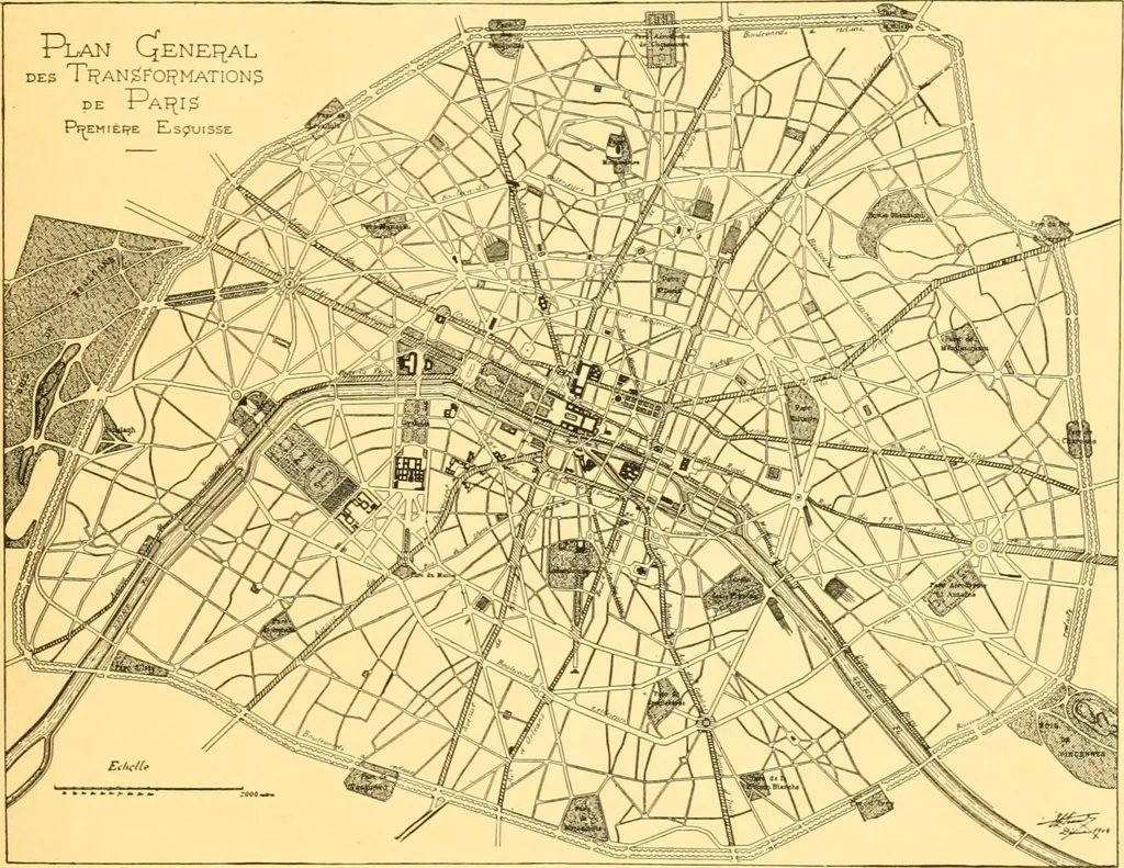 An illustration from Plan of Chicago prepared under the direction of the Commercial club during the years 1906, 1907, and 1908, 1909, leaf 44