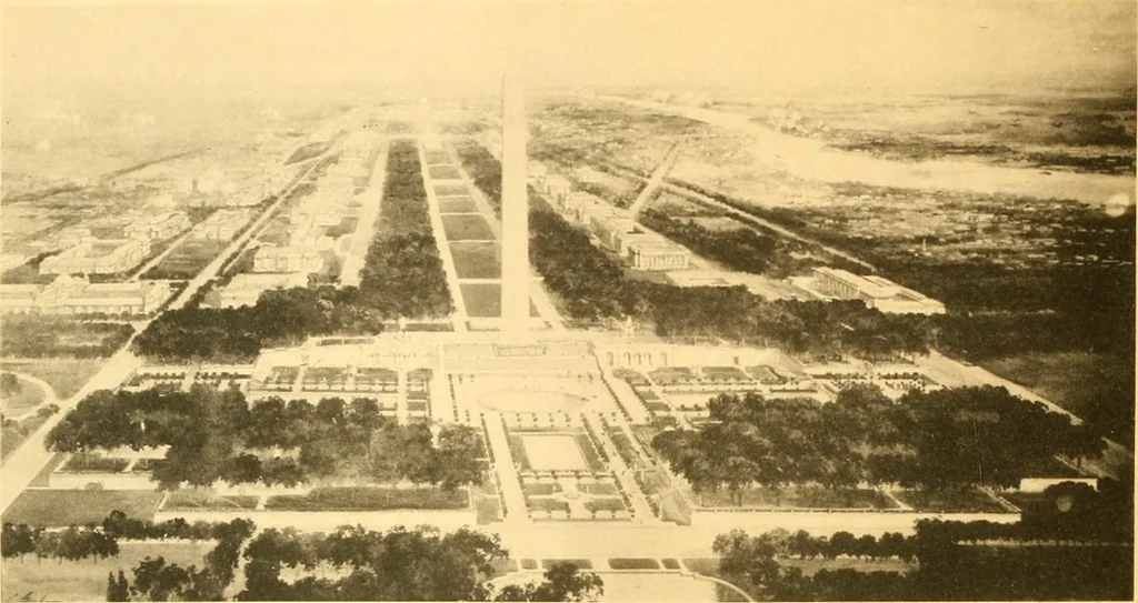 An illustration from Plan of Chicago prepared under the direction of the Commercial club during the years 1906, 1907, and 1908, 1909, leaf 51