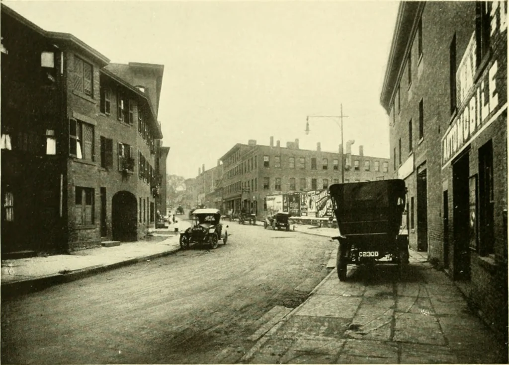 An illustration from A plan of the city of Hartford. Preliminary report by Carrere & Hastings, advisory architects, to the Commission on the city plan of the city of Hartford, Connecticut, in relation to the rectification of the present plan and the development and extension of the city, 1912, leaf 59
