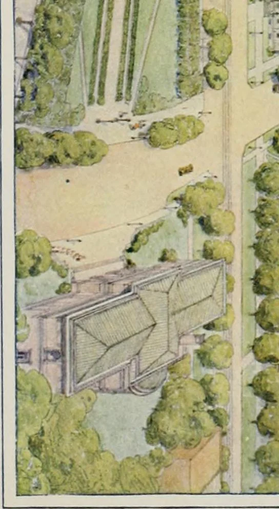 An illustration from Plan of Evanston, 1917, leaf 42
