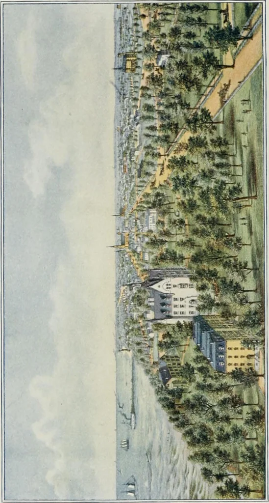 An illustration from Plan of Evanston, 1917, leaf 7