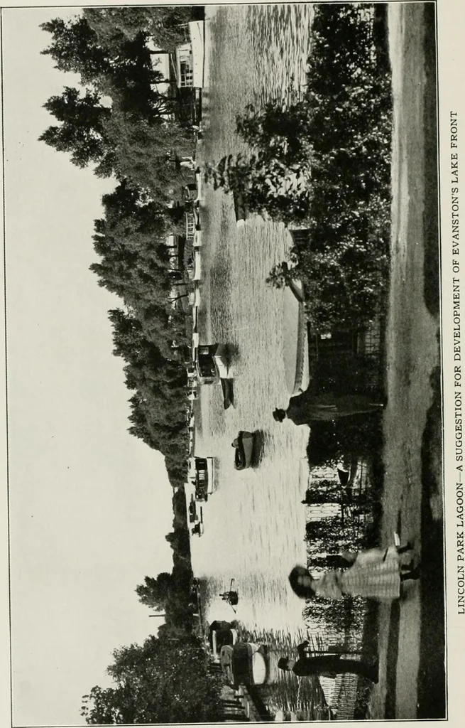 An illustration from Plan of Evanston, 1917, leaf 77