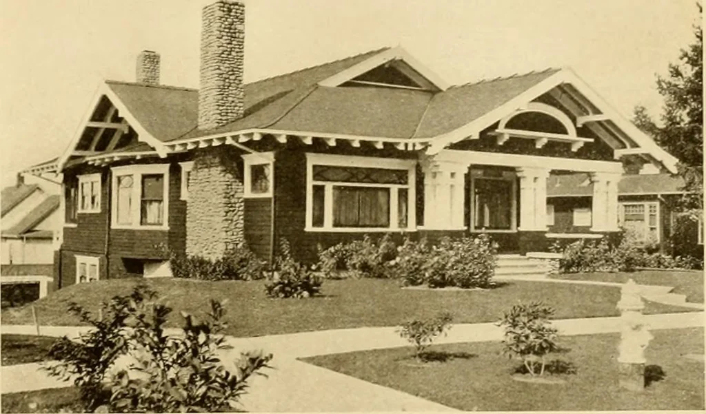 An illustration from The Plan Shop bungalows / Rollin S. Tuttle, 1920, leaf 12