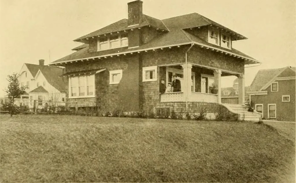 An illustration from The Plan Shop bungalows / Rollin S. Tuttle, 1920, leaf 15