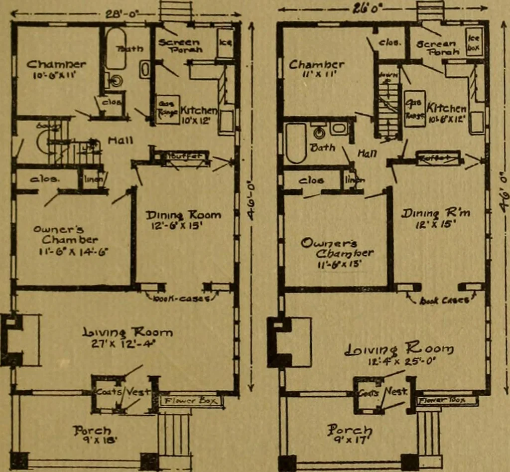 An illustration from The Plan Shop bungalows / Rollin S. Tuttle, 1920, leaf 16