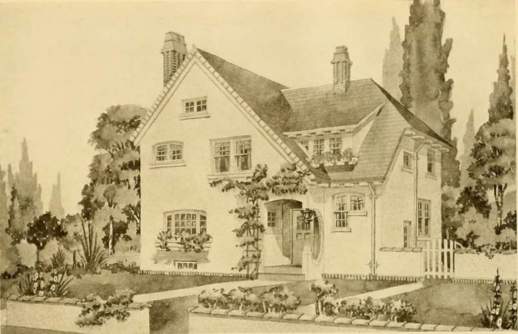 An illustration from The Plan Shop bungalows / Rollin S. Tuttle, 1920, leaf 18