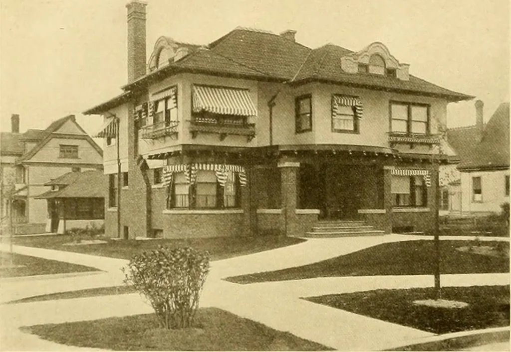 An illustration from The Plan Shop bungalows / Rollin S. Tuttle, 1920, leaf 19