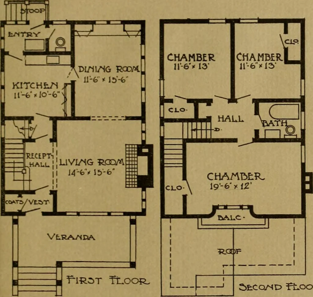 An illustration from The Plan Shop bungalows / Rollin S. Tuttle, 1920, leaf 22