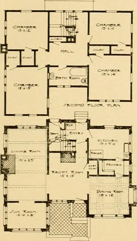 An illustration from The Plan Shop bungalows / Rollin S. Tuttle, 1920, leaf 24