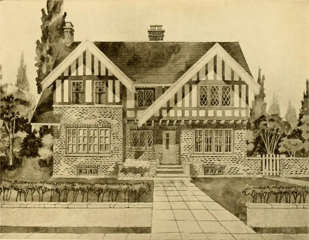An illustration from The Plan Shop bungalows / Rollin S. Tuttle, 1920, leaf 24