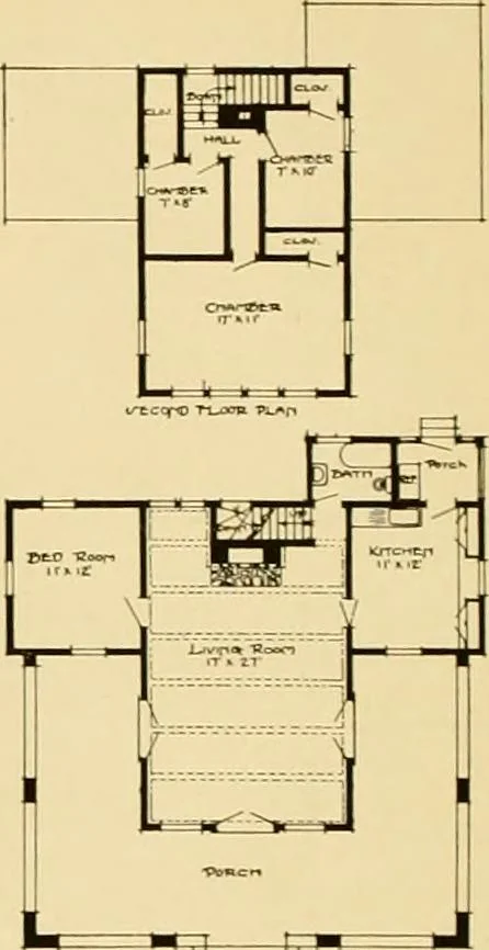An illustration from The Plan Shop bungalows / Rollin S. Tuttle, 1920, leaf 25