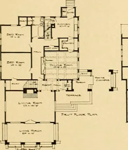 An illustration from The Plan Shop bungalows / Rollin S. Tuttle, 1920, leaf 26