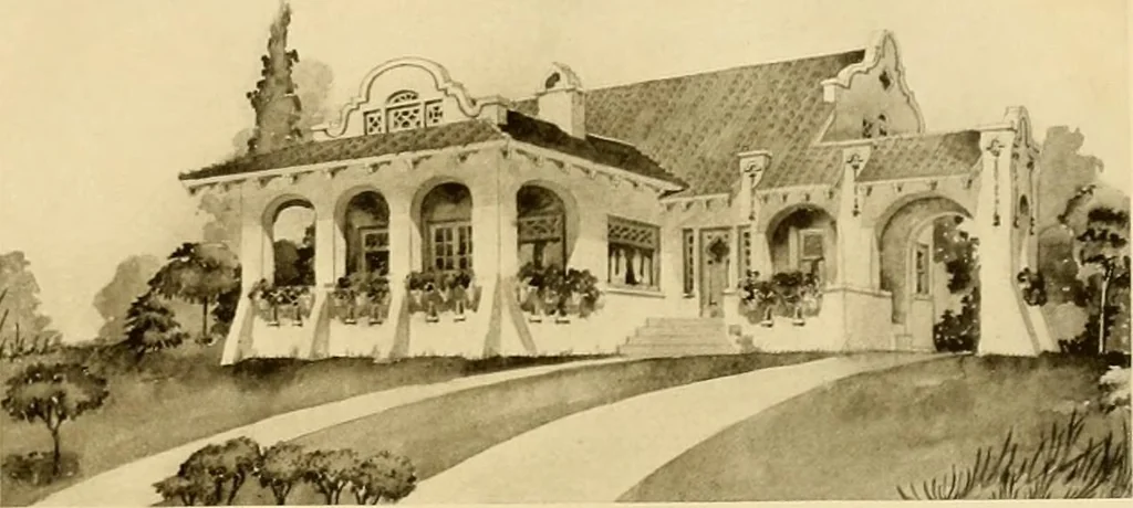 An illustration from The Plan Shop bungalows / Rollin S. Tuttle, 1920, leaf 26