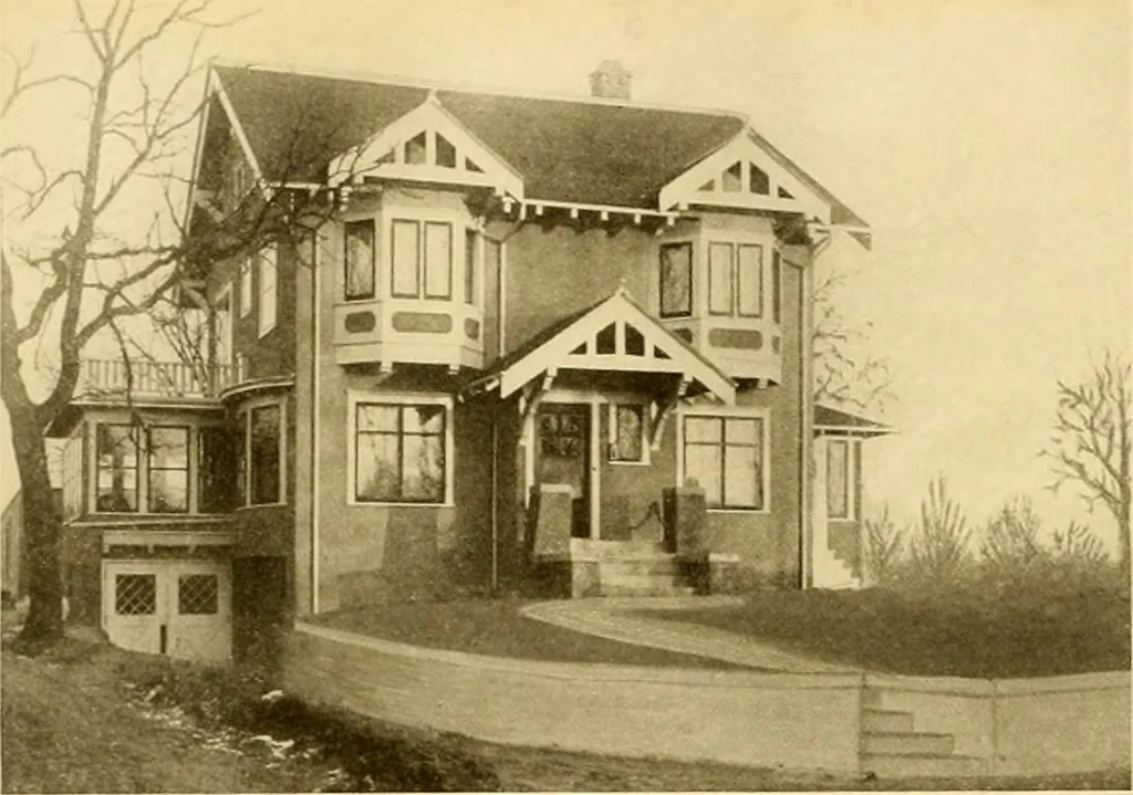 An illustration from The Plan Shop bungalows / Rollin S. Tuttle, 1920, leaf 27