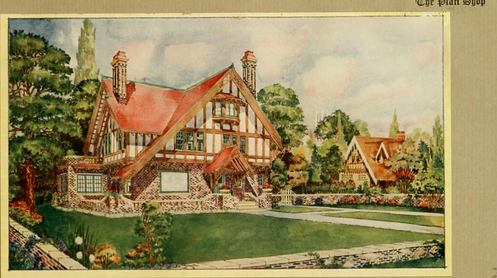 An illustration from The Plan Shop bungalows / Rollin S. Tuttle, 1920, leaf 36