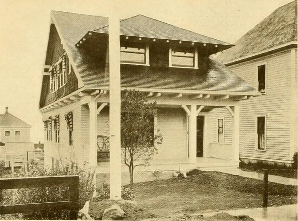 An illustration from The Plan Shop bungalows / Rollin S. Tuttle, 1920, leaf 39