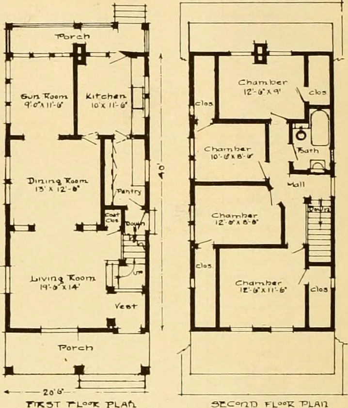 An illustration from The Plan Shop bungalows / Rollin S. Tuttle, 1920, leaf 39
