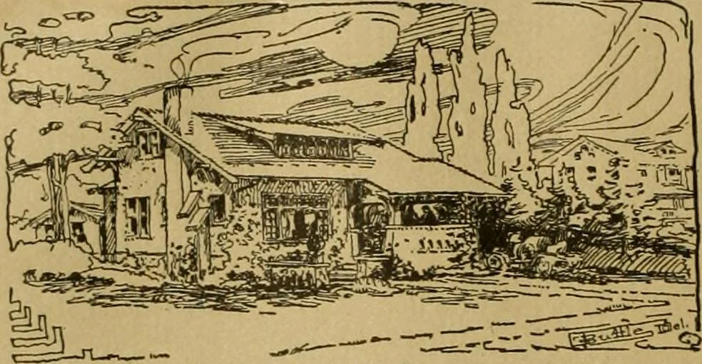 An illustration from The Plan Shop bungalows / Rollin S. Tuttle, 1920, leaf 43
