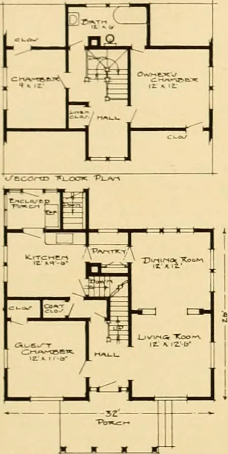 An illustration from The Plan Shop bungalows / Rollin S. Tuttle, 1920, leaf 46