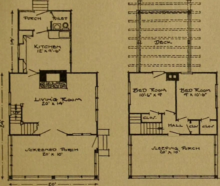 An illustration from The Plan Shop bungalows / Rollin S. Tuttle, 1920, leaf 48
