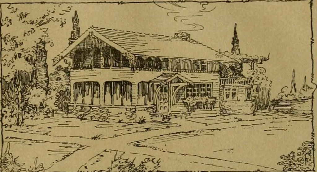 An illustration from The Plan Shop bungalows / Rollin S. Tuttle, 1920, leaf 48