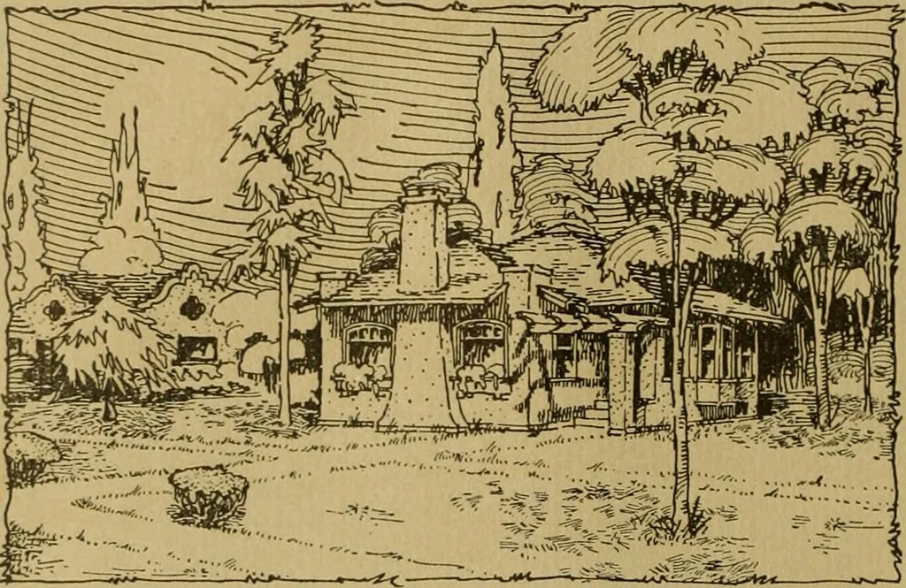 An illustration from The Plan Shop bungalows / Rollin S. Tuttle, 1920, leaf 9
