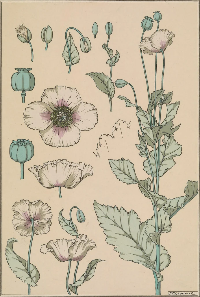 An illustration from La plante et ses applications ornementales, 1896, leaf 16