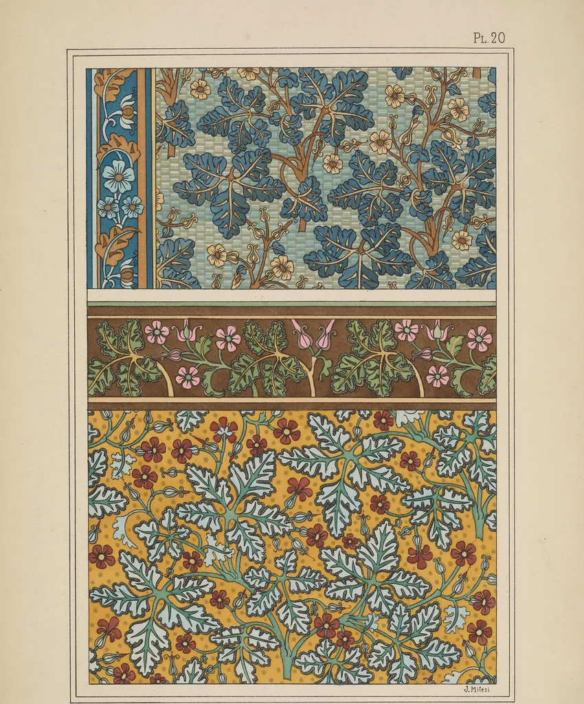 An illustration from La plante et ses applications ornementales, 1896, leaf 44