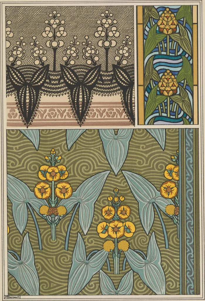 An illustration from La plante et ses applications ornementales, 1896, leaf 52