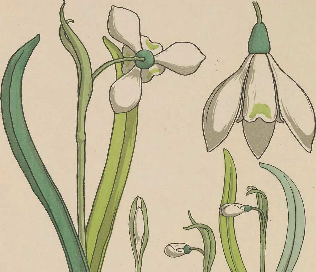 An illustration from La plante et ses applications ornementales, 1896, leaf 60