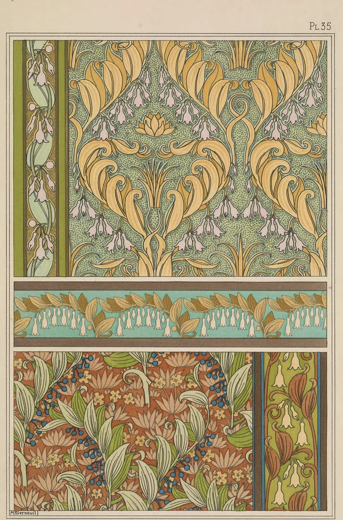 An illustration from La plante et ses applications ornementales, 1896, leaf 68