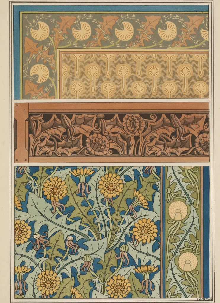 An illustration from La plante et ses applications ornementales, 1896, leaf 84