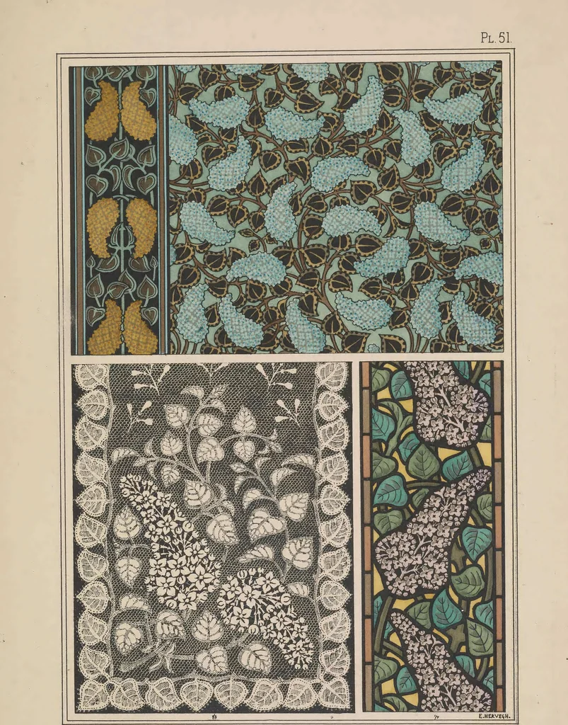An illustration from La plante et ses applications ornementales, 1896, leaf 96